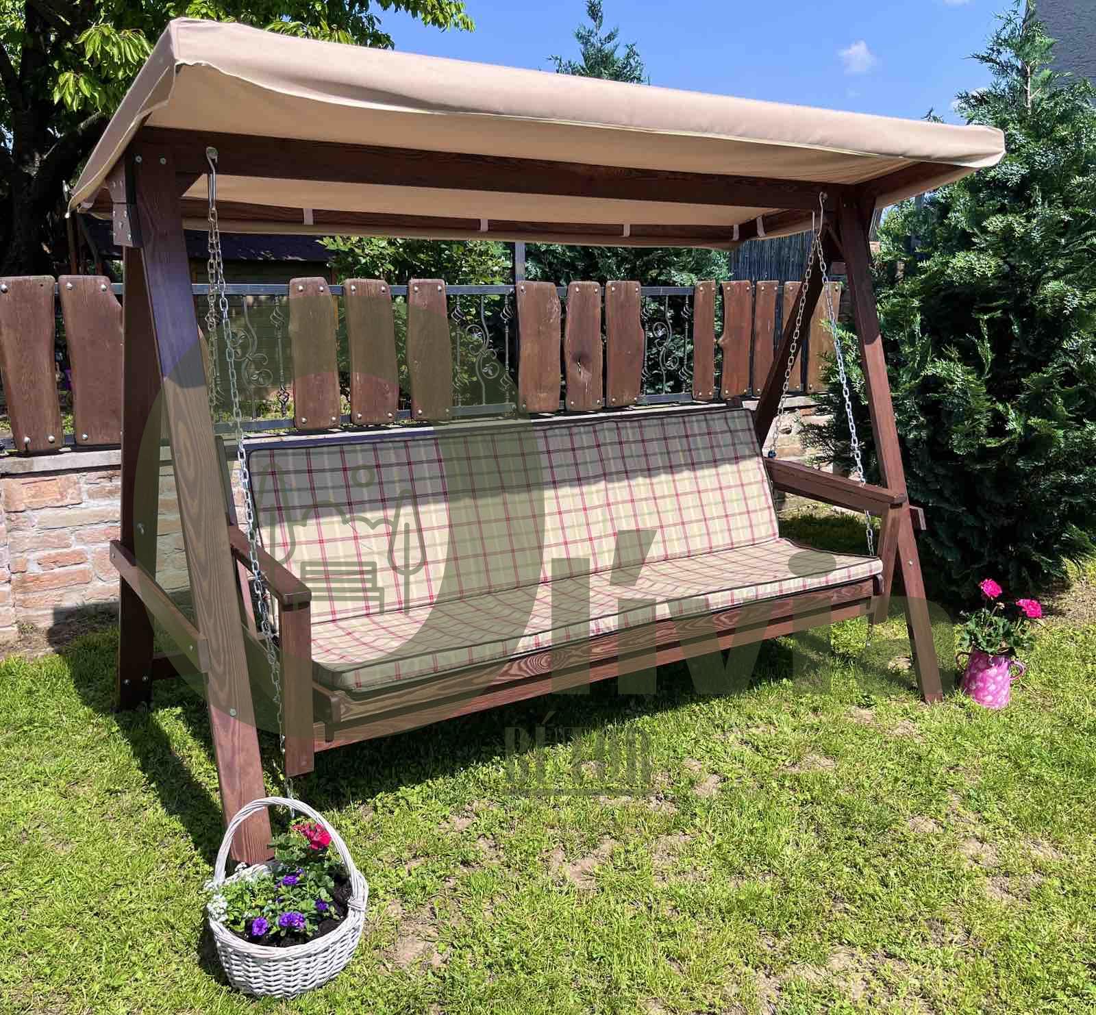 Hintaágy, dönthető háttámlával